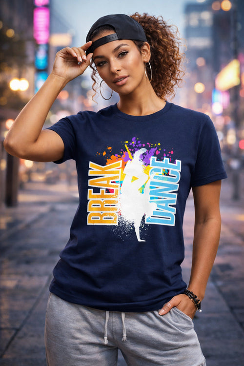 Break Dance – Women’s Basic Softstyle T-Shirt | Street Madelogin Studio