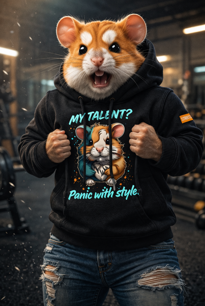 Unisex Hoodie Hamster | Street Madelogin